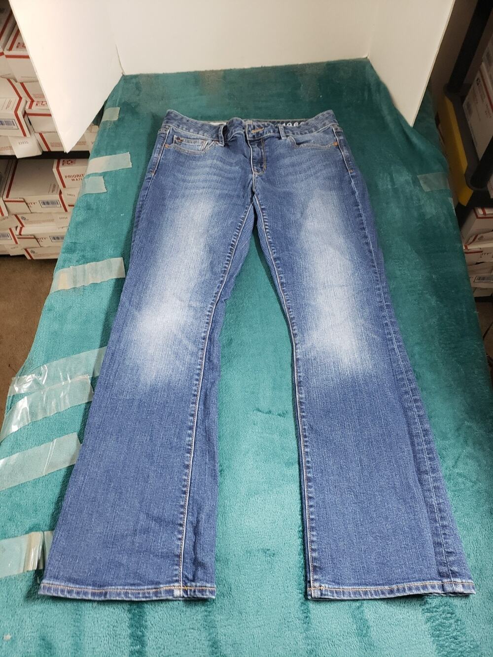 Gap Jeans Size 29 Short Womens Blue Stretch Pants Denim Mid Rise Curvy Bootcut